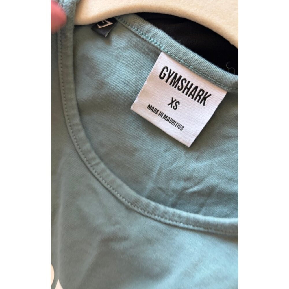 Gymshark Women’s Worn Graphic Tank Green XS - Picture 3 of 3